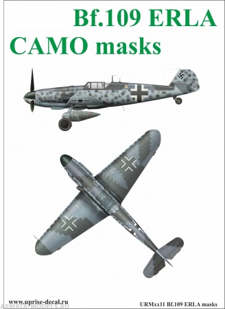 URM7211 Bf.109 ERLA Camo