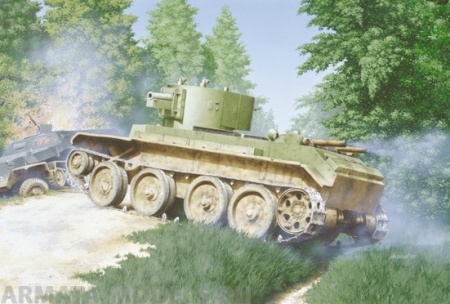 ЕЕ35114 БТ-7А артиллерийский танк Восточный экспресс