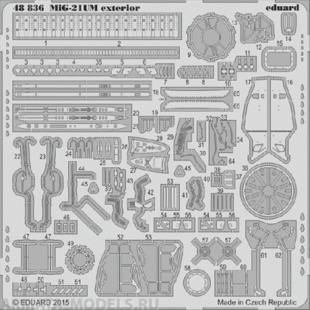 48836ED MiG-21UM exterior