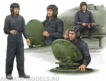 Набор фигурок 00435 Советский танковый экипаж