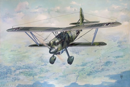 Rod454 Самолет Arado Ar 68F-1 Roden